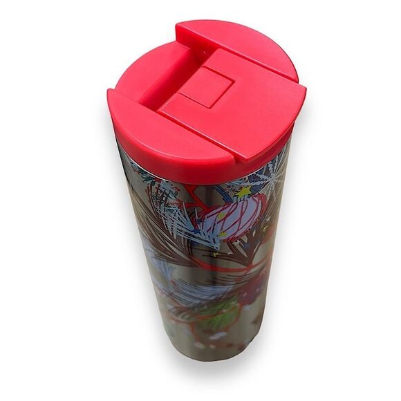 Starbucks Vacuum Insulated Christmas Pinecone 16oz Tumbler NWT - Picture 4 of 8